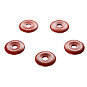 Jaspis rot Donut Naturstein 30 mm, Vollpflege Stein
