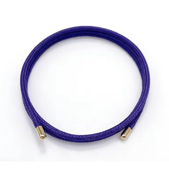 Die Kraft der Farben Magnetarmband Variation – Violett | Ein Schmuckstück, viele Formen | 51 cm