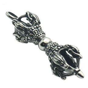 Dorje Vajra fünfteiliger buddhistischer Edelstahlschläger 61 x 11 mm