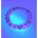 Hackmanit Armband elastisch Naturstein, Perle 10 mm / 16 - 17 cm, Stein innere Umwandlung