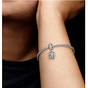 Charme Sterling Silber 925 50 Jahre Liebe, 2in1 Jahrestag Armband Anhänger
