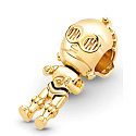 Charme Sterling Silber 925 Marvel Star Wars C-3PO, Armband Perle
