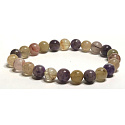Auralit 23 Armband elastisch Naturstein, Kugel 8 mm / 16 - 17 cm, einer der mächtigsten Steine auf der Paneta