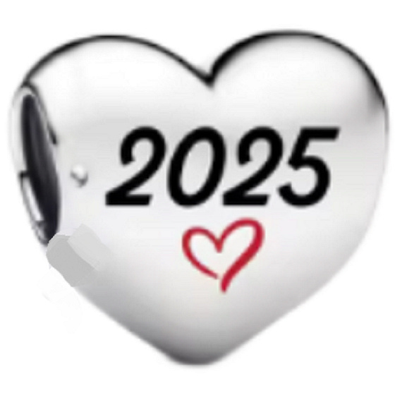  Láska v čase 2025, stříbro 925 korálek na náramek