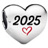 Charm Láska v čase 2025, korálek na náramek láska