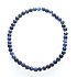 Sodalith-Armband elastisch Naturstein, Kugel 4 mm / 19 cm, Stein Kommunikation