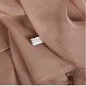 Luxusní hedvábný šátek ze 100% morušového hedvábí XXL 180 × 110 cm – Cappuccino