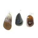 Achat natur Troml-Anhänger Naturstein, 2,2 - 3 cm, 1 Stück