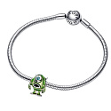 Charme Sterling Silber 925 Disney Pixar Monsters Ltd, Mike Wazowski, Armband Perle