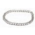 Kristall-Facetten-Armband elastisch Naturstein, Kugel 4 mm / 16 - 17 cm, Steinchen