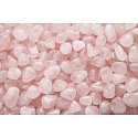 Rosenquarz Getrommelter Naturstein 40 - 100 g, 1 Stück, Stein der Liebe