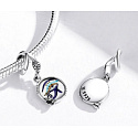 Sterling Silber 925 Ägypten - Auge des Horns, Anhänger für Armband Symbol