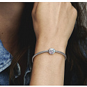Sterling Silber 925 Disney Kleine Meerjungfrau Ariel, Muschel, Perle für Armband