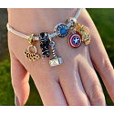 Charms Sterling Silber 925 Marvel Star Wars Todesstern Perlenarmband
