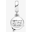 Sterling Silber 925 Hong Kong Peak Tram Dangle, 2in1 Reise-Armband-Anhänger
