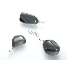 Obsidian Regenbogen Trommel Anhänger Naturstein, 2,2 - 3 cm, 1 Stück, Stein des Heils Obsidian Regenbogen Trommel Anhänger Naturstein, 2,2 - 3 cm, 1 Stück, Stein des Heils