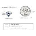 Sterling Silber 925 Super Dad, Perle auf Armband Familie