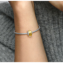 Charme Sterling Silber 925 Sternschnuppe Murano Glasperle auf Armband Universum
