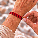 Die Kraft der Farben Magnetarmband Variationen – Rot | Ein Schmuckstück, viele Formen | 51 cm
