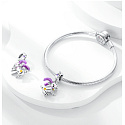Sterling Silber 925 Luminous - Tierkreiszeichen Steinbock, Armband-Anhänger