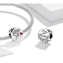Sterling Silber 925 Grandma Love, Armband Perle, Familie