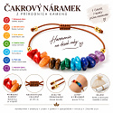 Chakra-Armband mit 7 Chakren aus Natursteinen – verstellbares geflochtenes Harmoniearmband