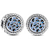 Charme Sterling Silber 925 Blauer Leopard Charme, Perle am Tierarmband