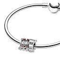 Sterling Silber 925 Harry Potter - Hogwarts Express, Armband Perle