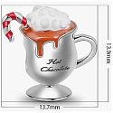 Sterling Silber 925 Hot Chocolate - Genießen Sie die kalten Tage, Weihnachtsarmband Bead