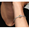 Charms Sterling Silber 925 Magical Summer Trips - Fliege mit mir weg, Reise Armband Perle