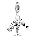 Charm Schach – König, Königin und Turm | Anhänger für Armband, Symbol für Strategie und Sieg, Interessen