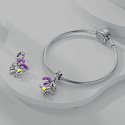 Sterling Silber 925 Luminous - Tierkreiszeichen Steinbock, Armband-Anhänger
