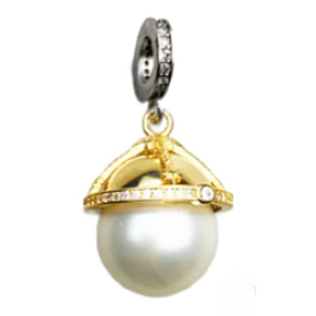 Charme Sterling Silber 925 Planet, Karabinerverschluss Armband Anhänger Universum